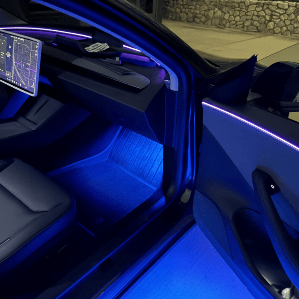 Ambient Light Kit for Tesla Model 3/Y/S/X/Highland/Juniper - Zapped Co