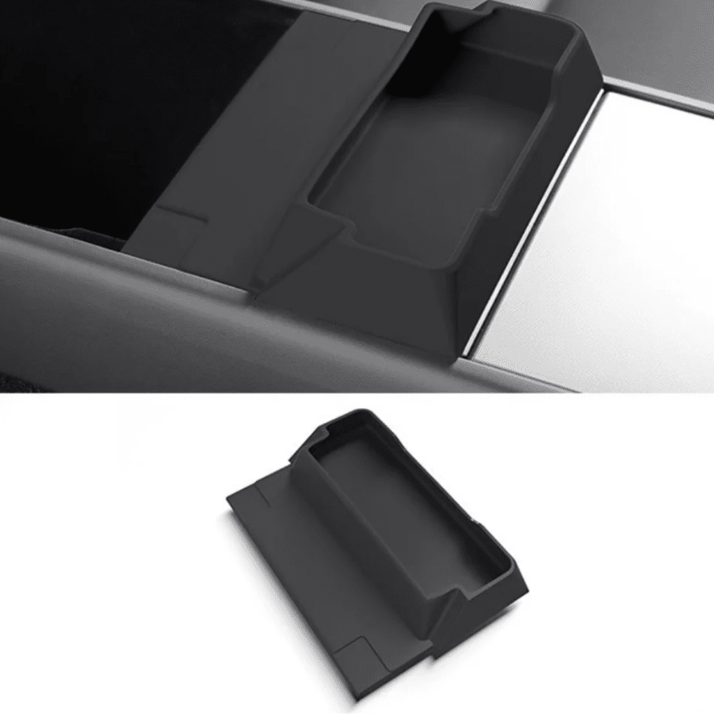Armrest Sunglasses Tray – for Tesla Model 3/Y (2024 - 2026) - Zapped Co