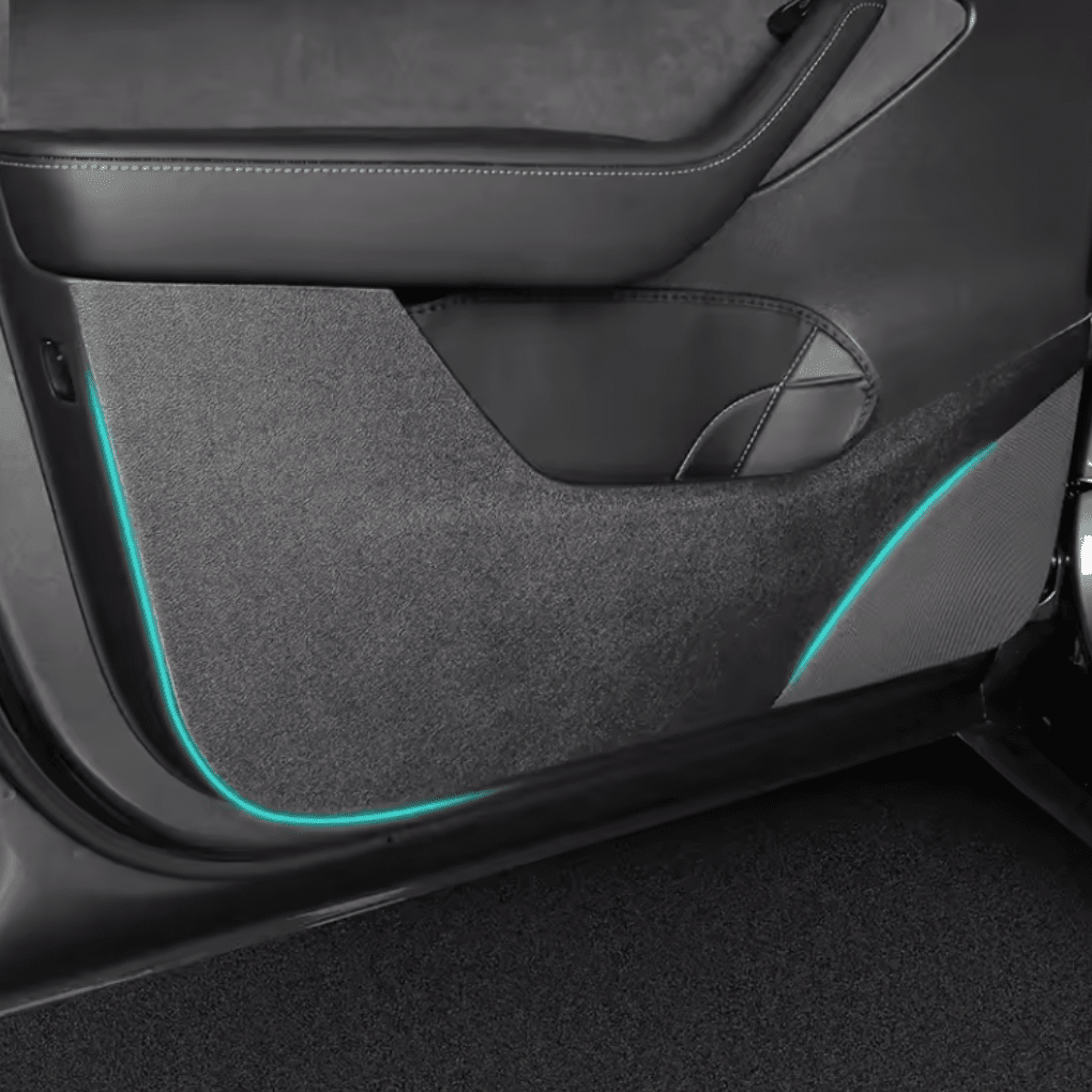 Door Kick Protection Pads – for Tesla Model 3/Y (2017 - 2026) - Zapped Co