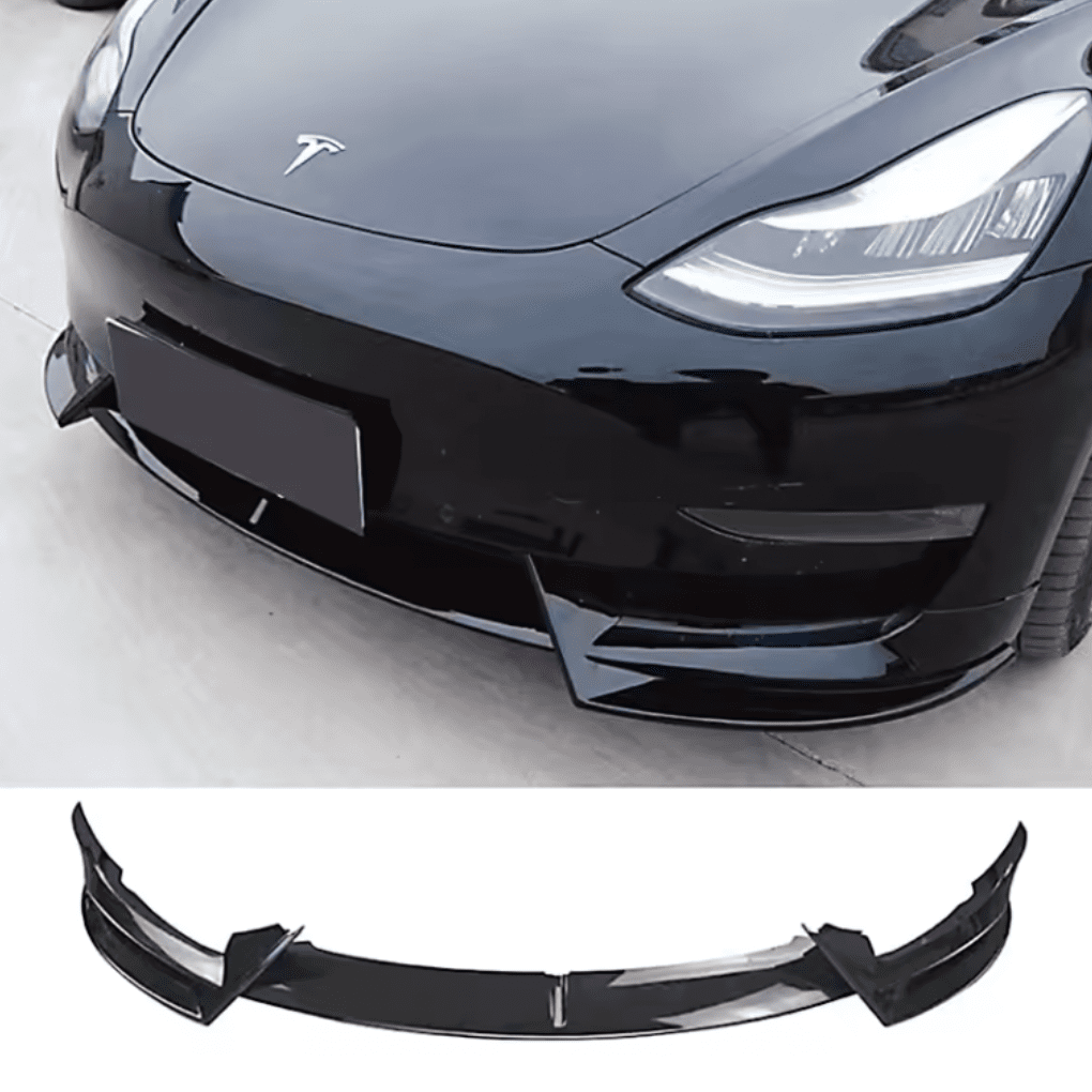 Front Lip Spoiler Kit – for Tesla Model Y (2020 - 2024) - Zapped Co