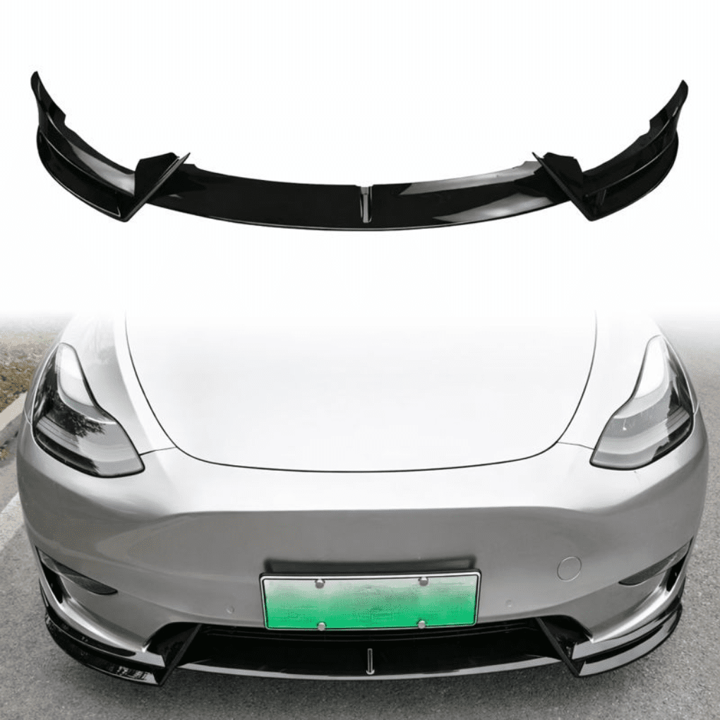 Front Lip Spoiler Kit – for Tesla Model Y (2020 - 2024) - Zapped Co