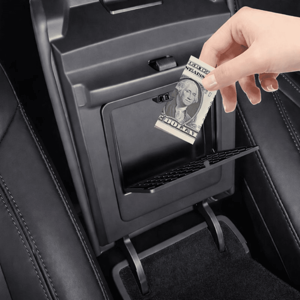 Hidden Armrest Storage Box – Tesla Model 3/Y (2017 - 2023) - Zapped Co