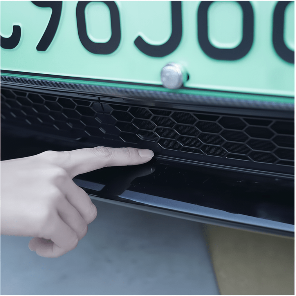 Honeycomb Grille Protector – Custom Fit for Model 3/Y (Highland & Juniper) - Zapped Co