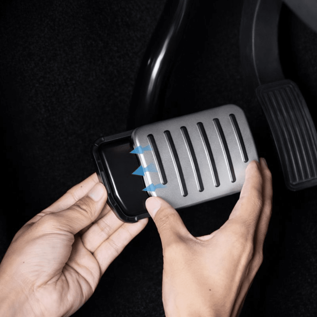 Performance Pedal Covers – Anti - Slip Pedal Covers for Tesla Model 3 (2017 - 2024) - Zapped Co