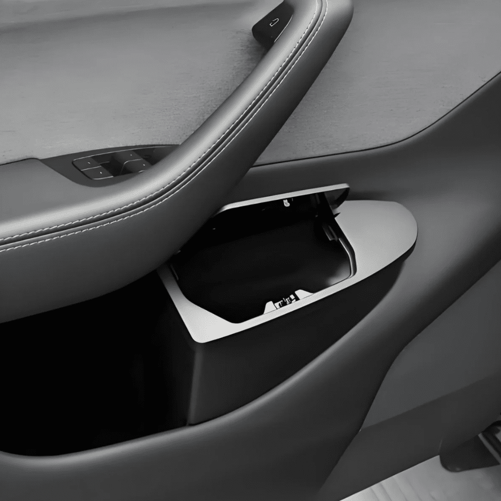 Side Door Waste Bin Set – Mini Trash Bins for Tesla Model Y (2025 - 2026) - Zapped Co