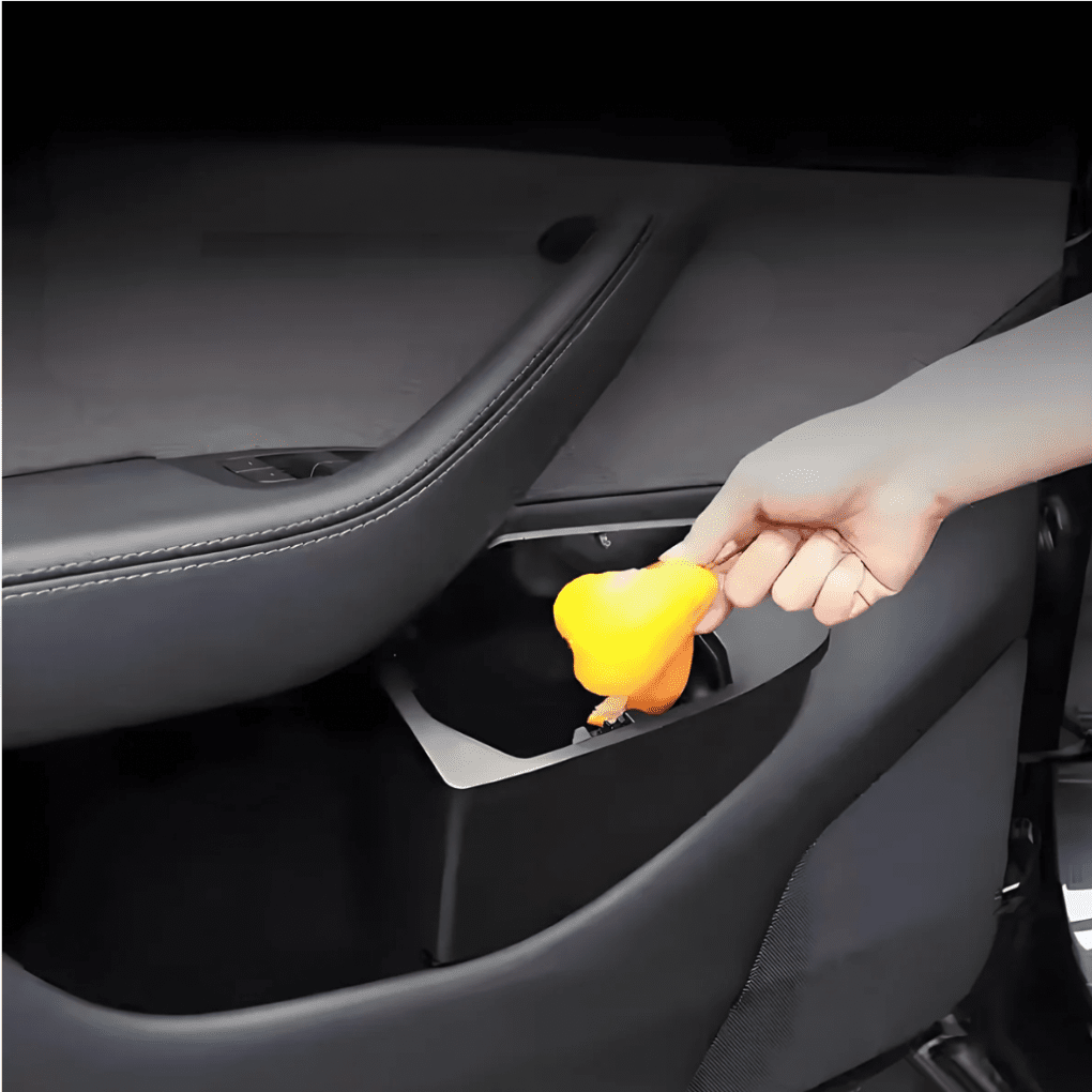 Side Door Waste Bin Set – Mini Trash Bins for Tesla Model Y (2025 - 2026) - Zapped Co