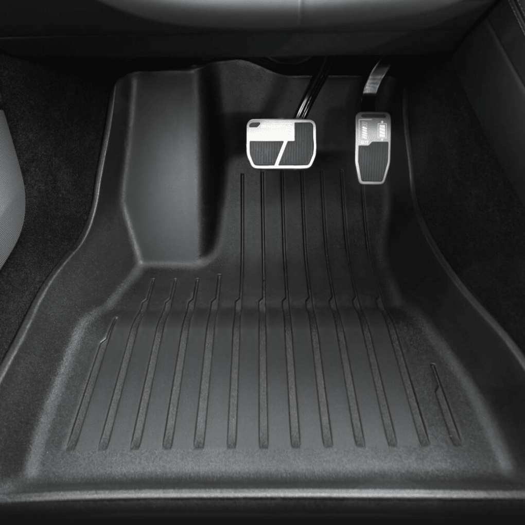 Tesla All - Weather Floor Mats – Custom Fit Interior Protection for Model 3 (2017 - 2026) - Zapped Co