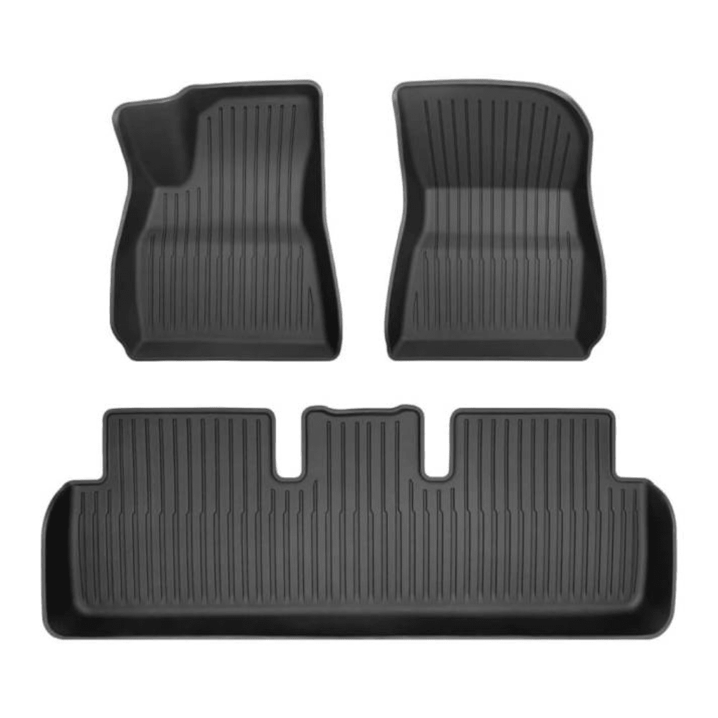 Tesla All - Weather Floor Mats – Custom Fit Interior Protection for Model 3 (2017 - 2026) - Zapped Co