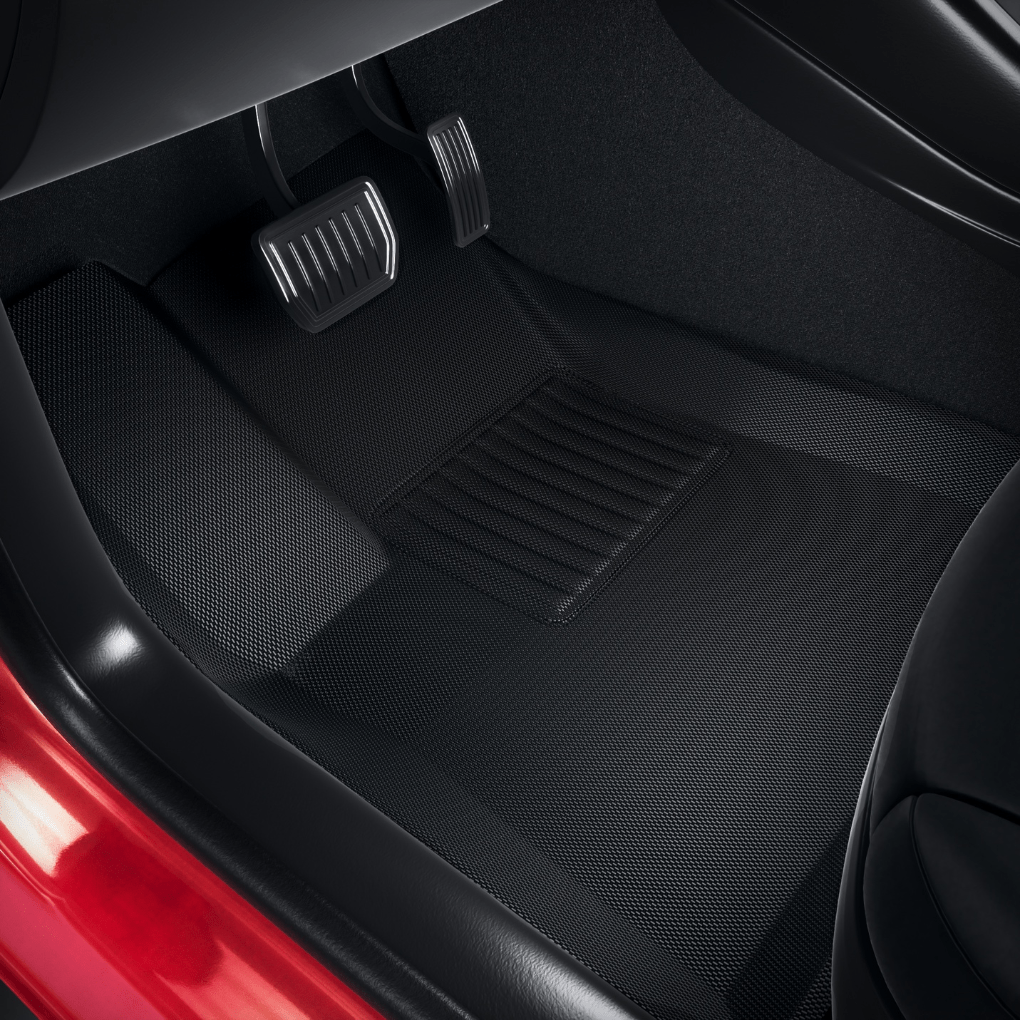 Tesla All - Weather Floor Mats – Custom Fit Interior Protection for Model 3/Y - Zapped Co