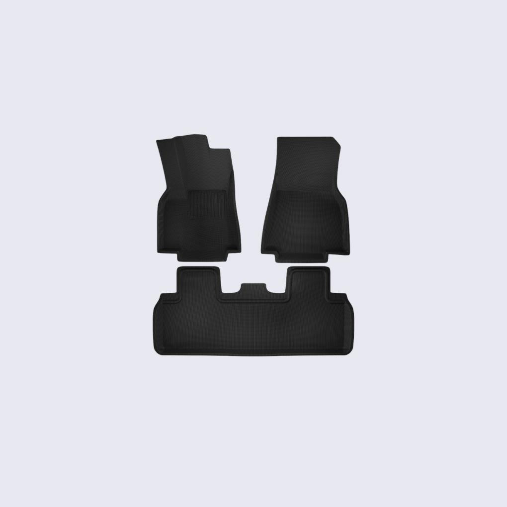 Tesla All - Weather Floor Mats – Custom Fit Interior Protection for Model 3/Y/S/X - Zapped Co