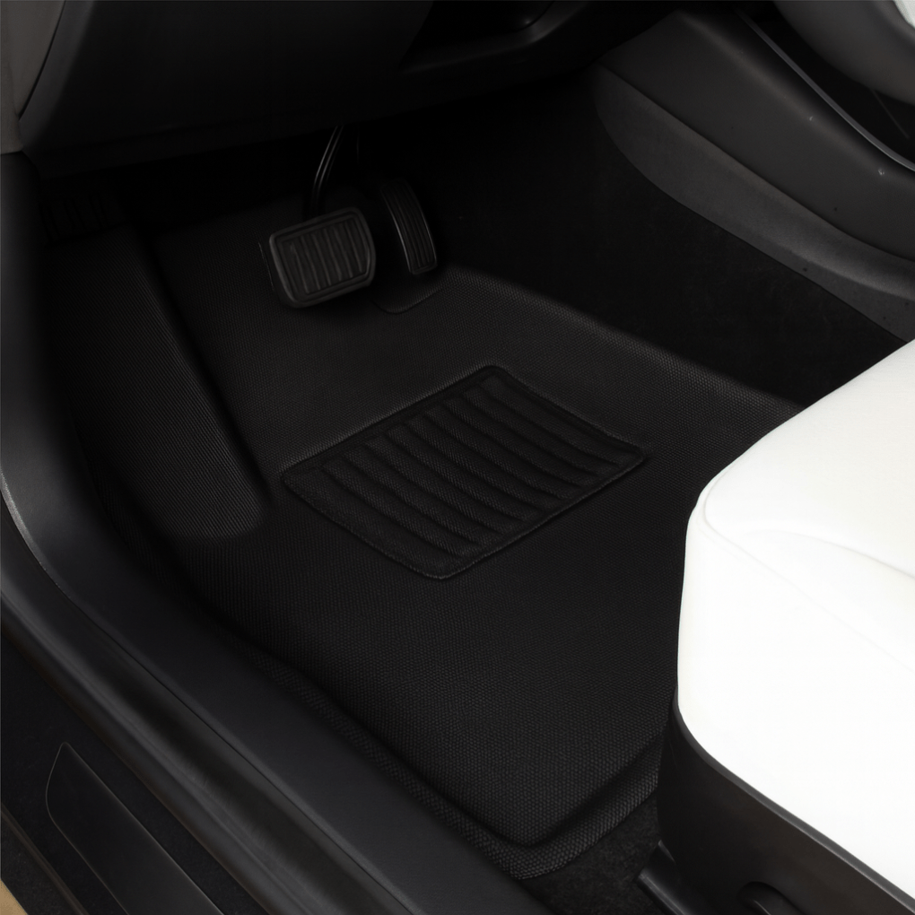 Tesla All - Weather Floor Mats – Custom Fit Interior Protection for Model 3/Y/S/X - Zapped Co