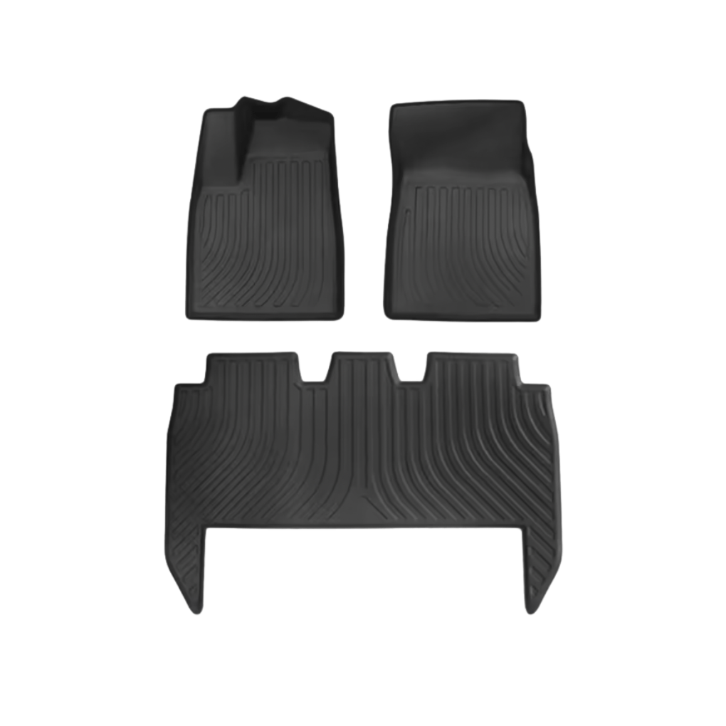 Tesla All - Weather Floor Mats – Custom Fit Interior Protection for Model X (2021 - 2024) - Zapped Co