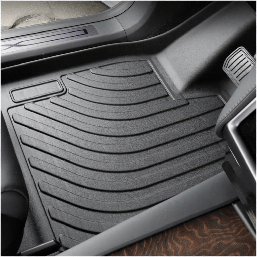 Tesla All - Weather Floor Mats – Custom Fit Interior Protection for Model X (2021 - 2024) - Zapped Co