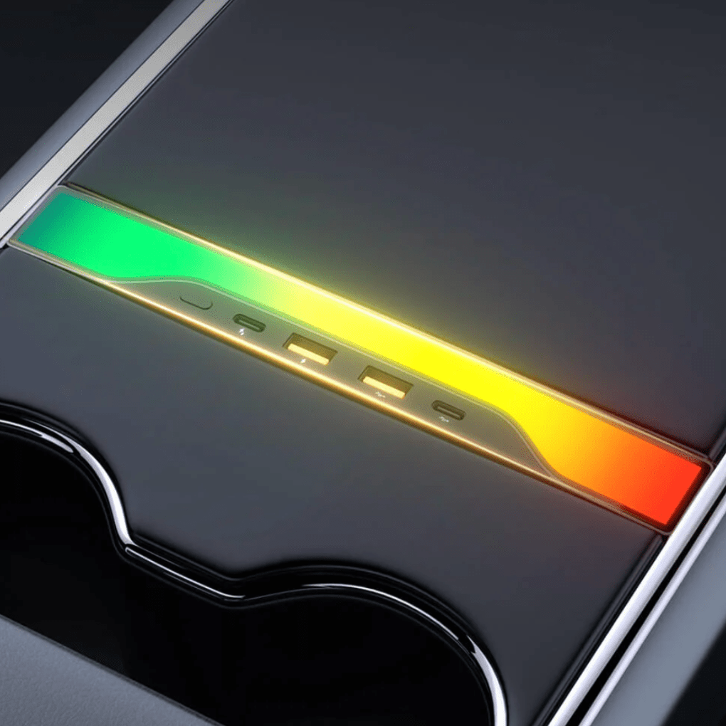 Tesla Ambient Light Power Dock – for Tesla Model 3/Y (2017 - 2023) - Zapped Co