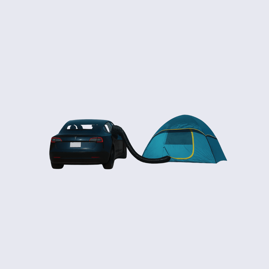 Tesla Camp Duct – Climate Control Camping Attachment for Model 3 & Y - Zapped Co