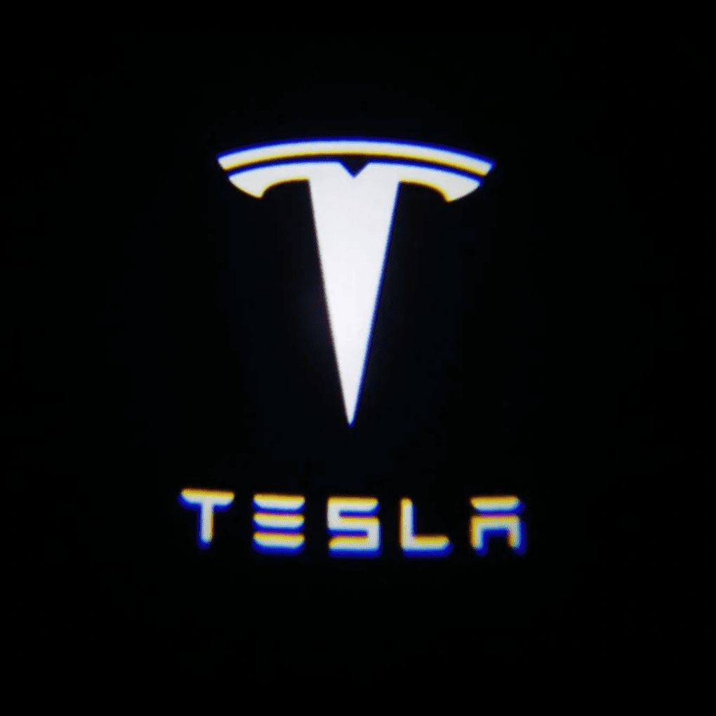 Tesla Logo Door Puddle Lights – For Model 3/Y/S/X - Zapped Co