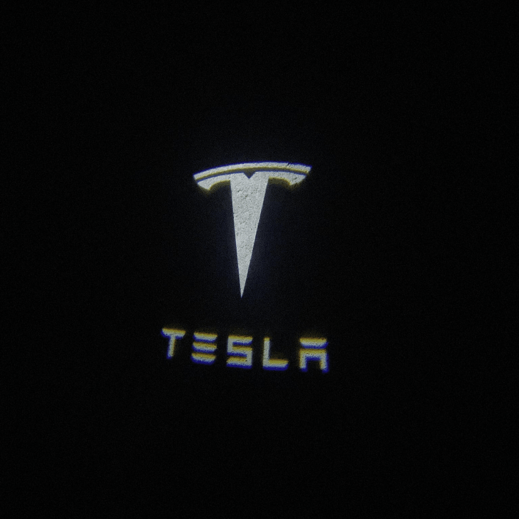 Tesla Logo Door Puddle Lights – For Model 3/Y/S/X - Zapped Co