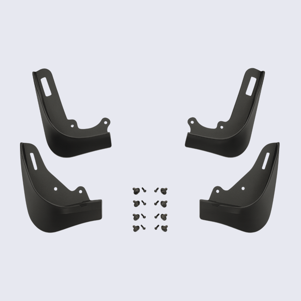 Tesla Mud Flaps – Custom Fit Splash Guards for Model 3, Y, S & X - Zapped Co