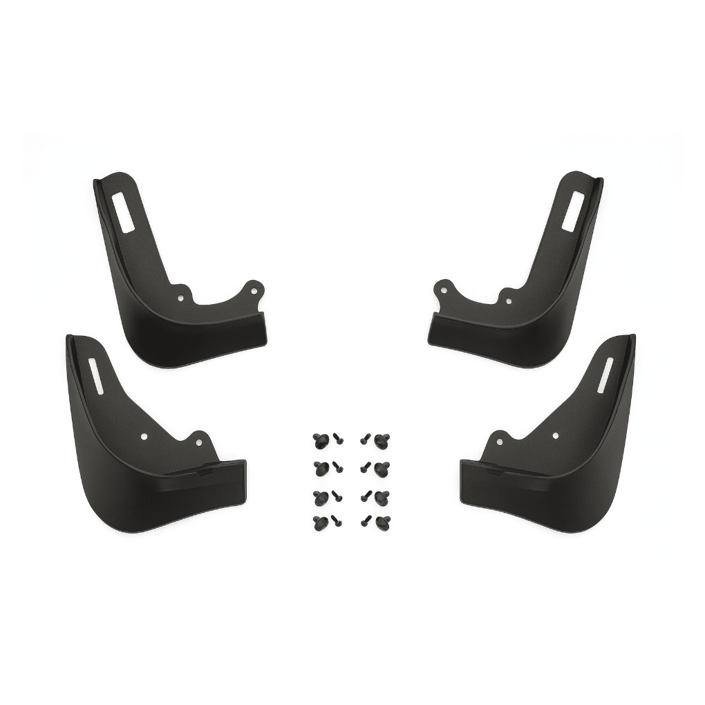 Tesla Mud Flaps – Custom Fit Splash Guards for Model 3/Y (2017 - 2023) - Zapped Co