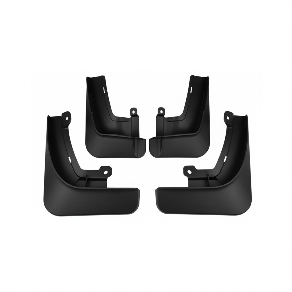 Tesla Mud Flaps – Custom Fit Splash Guards for Model X (2023 - 2026) - Zapped Co