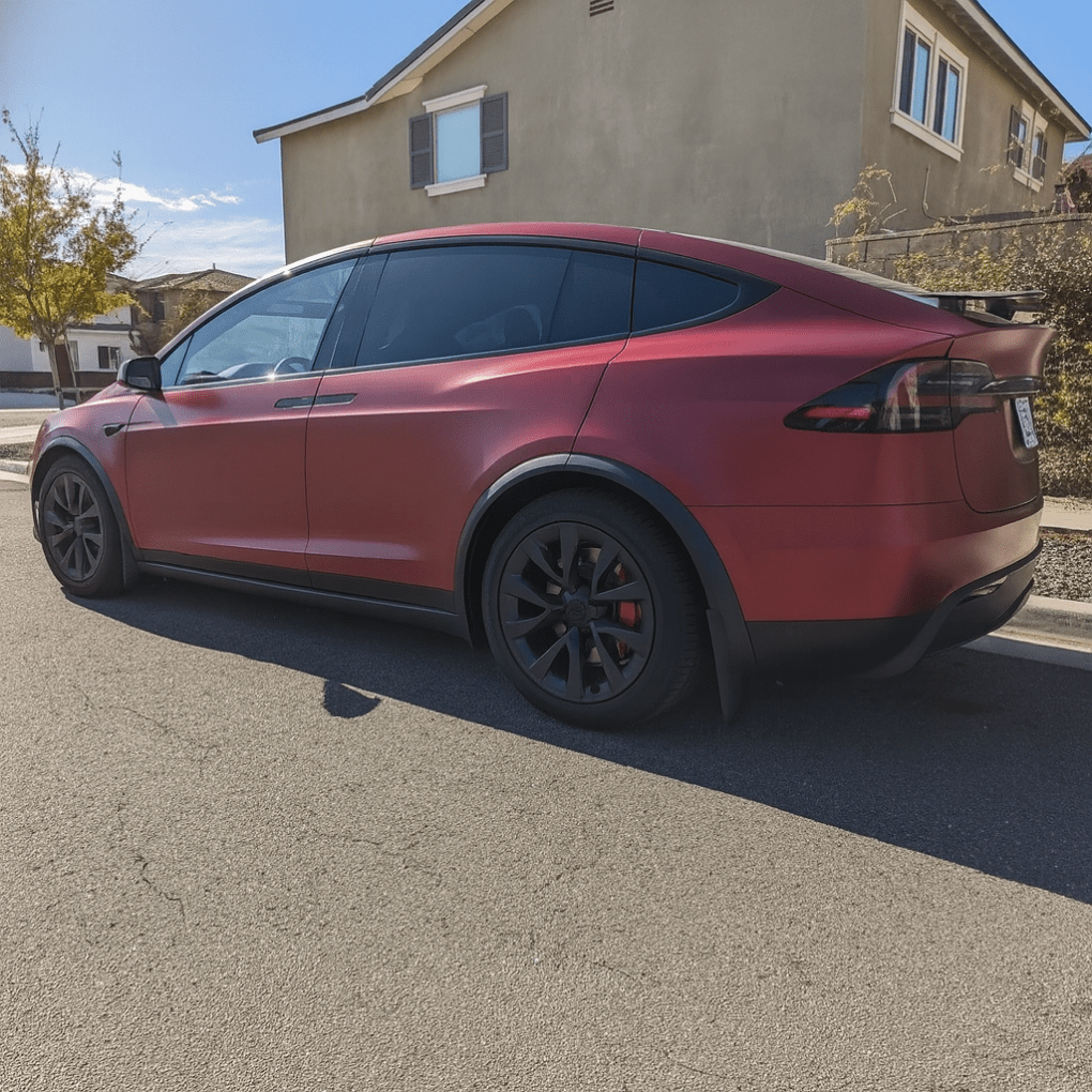 Tesla Mud Flaps – Custom Fit Splash Guards for Model X (2023 - 2026) - Zapped Co