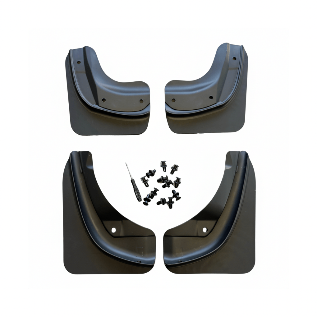 Tesla Mud Flaps – Custom Fit Splash Guards for Model Y Juniper - Zapped Co