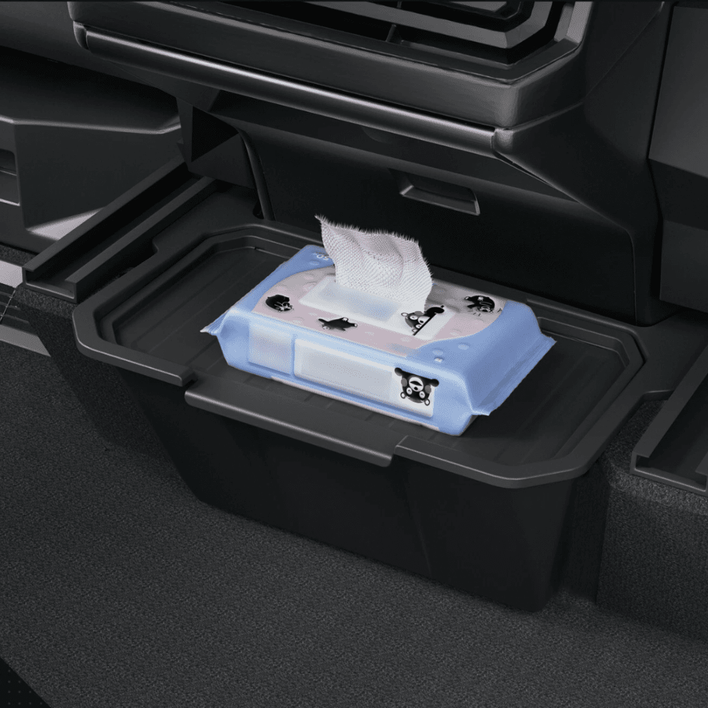 Tesla Rear Seat Compartment - Storage Compartment for Tesla Cybertruck - Zapped Co