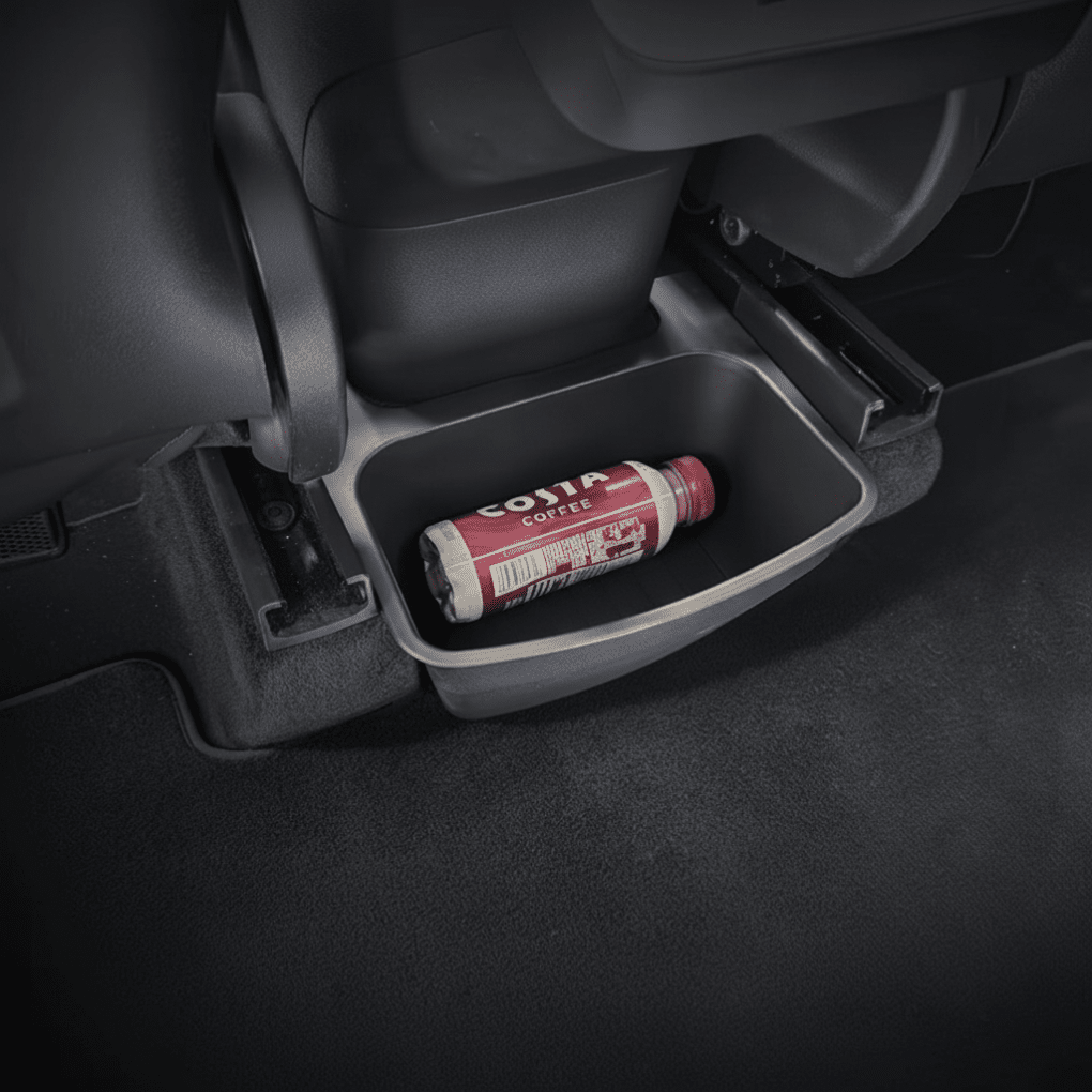 Tesla Rear Seat Compartment – Storage Compartment for Tesla Model Y (2020 - 2025) - Zapped Co