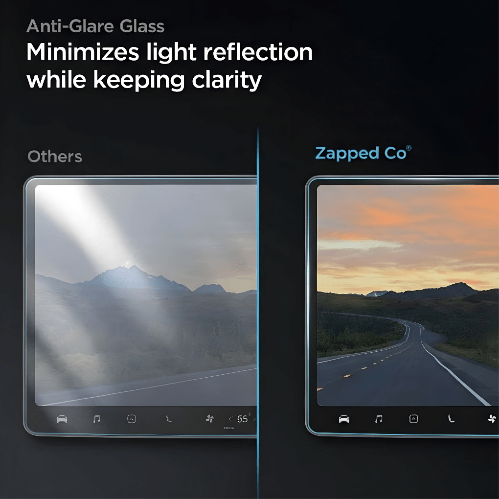 Tesla Touchscreen Protector for Model 3/Y/Highland/Juniper - Zapped Co