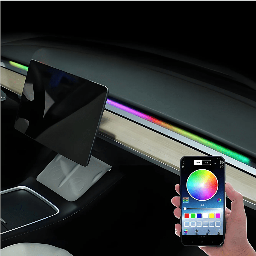 TeslaGlow Ambient Light Bar for Model 3/Y (Highland & Juniper) - Zapped Co