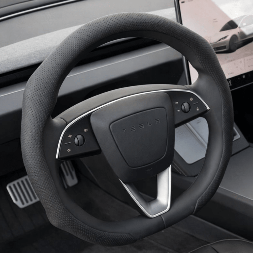 Ultra - thin Steering Wheel Cover – For Tesla Model 3/Y/X/S - Zapped Co