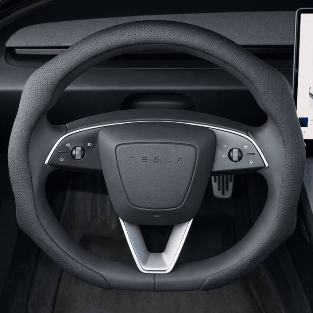 Ultra - thin Steering Wheel Cover – For Tesla Model 3/Y/X/S - Zapped Co